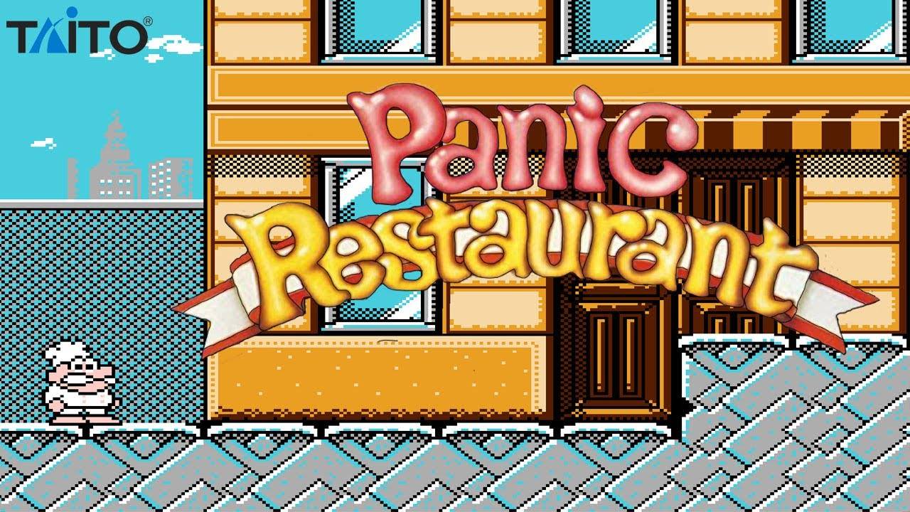 Captura de pantalla del juego Panic Restaurant en NES, de Taito