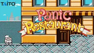 Captura de pantalla del juego Panic Restaurant en NES, de Taito