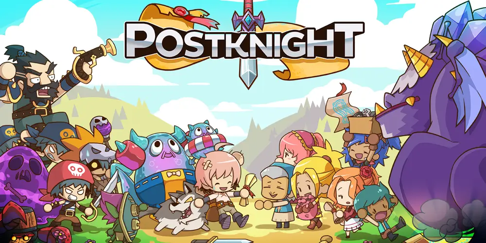 Portada panorámica del juego Postknight de Kurechii